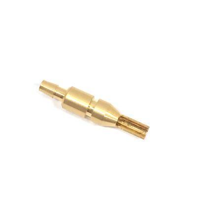 Utuo High Quality Shaft Machining Service Small Brass CNC Lathe Custom Part