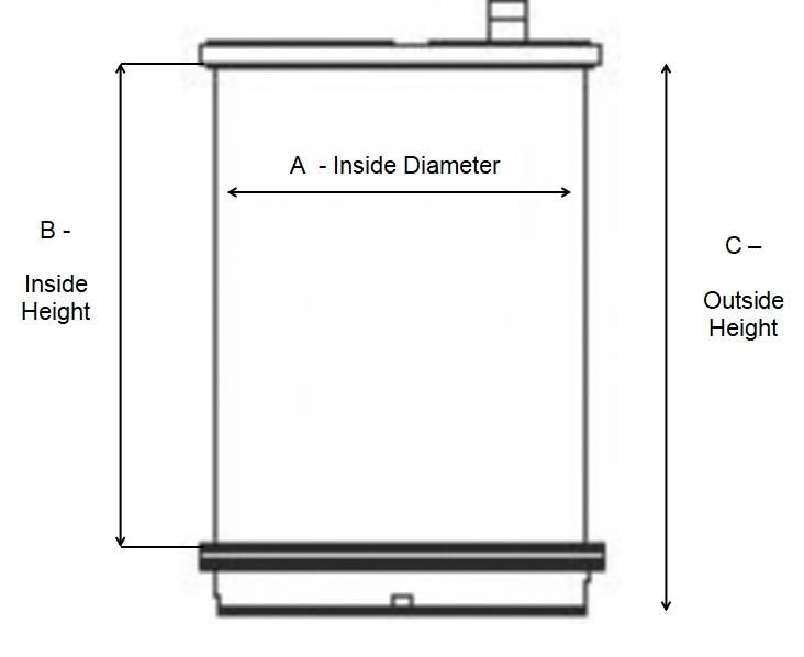 Aluminum/Stainless Steel Powder Coating Spray Feed Barrel/Bucket/Hopper for Powder Coating Machine