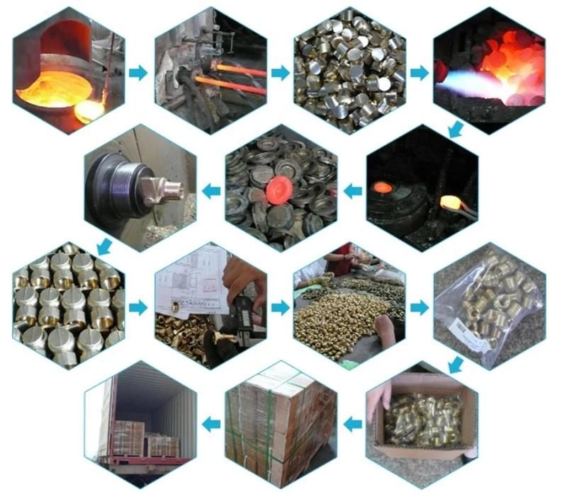 Customized High Quality Pipe Brass Fittings