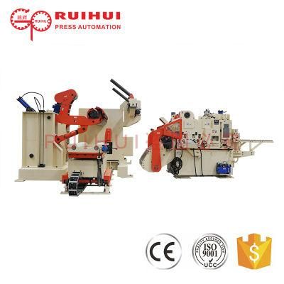 Manufacturers Direct Three in One Feeder Blanking Production Line Uncoiler CNC Feeder
