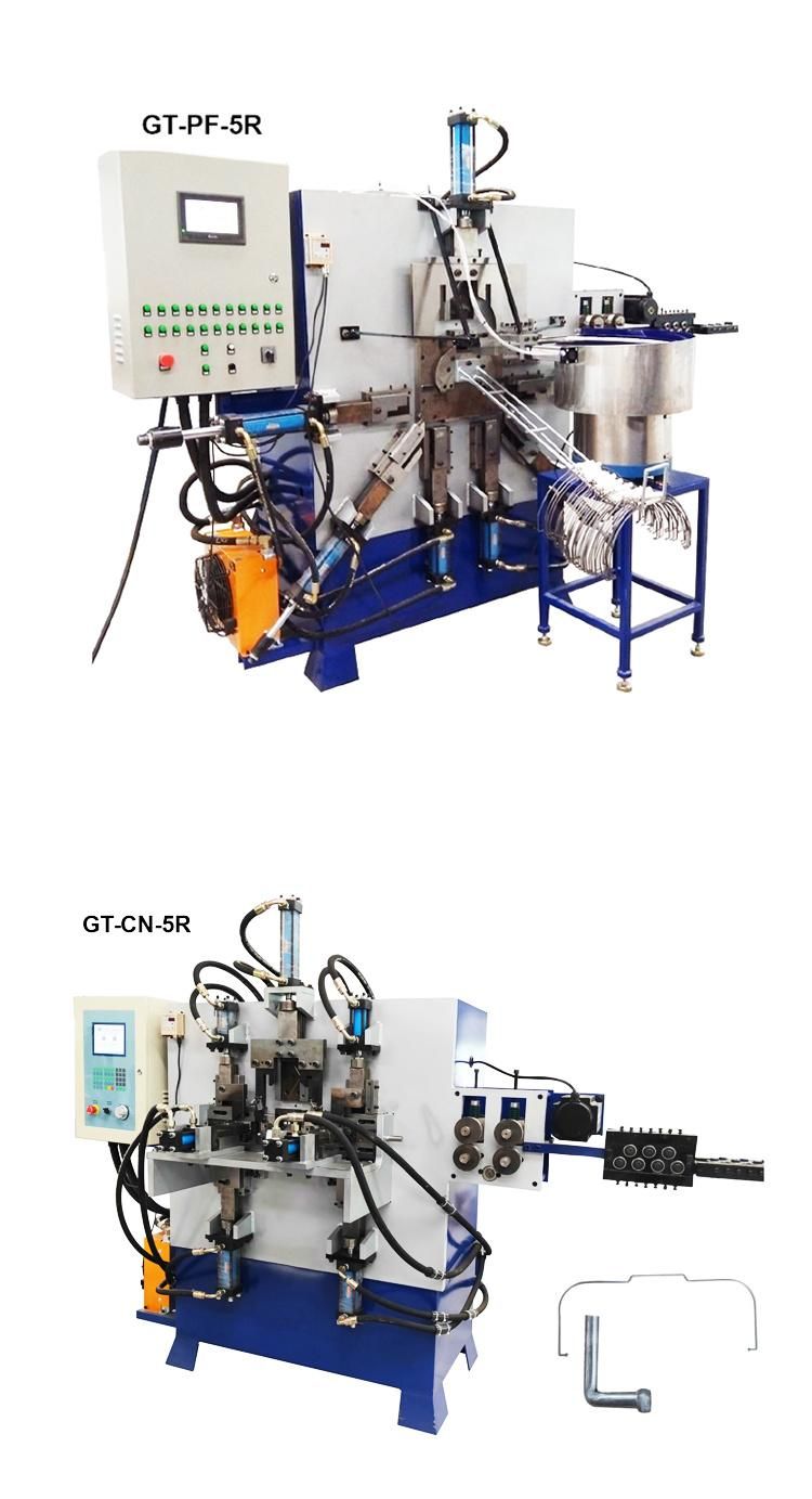 Full Automatic Wire Bucket Handle with Plastic Grippe Making Machine