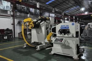 Pivoting Stamping Automation, Material Rack, Leveling Machine, Punching Machine (MAC3-400)