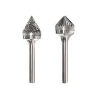 Cone 60 Degree &amp; 90 Degree Rotary Burrs Tungsten Carbide Rotary Burrs Files