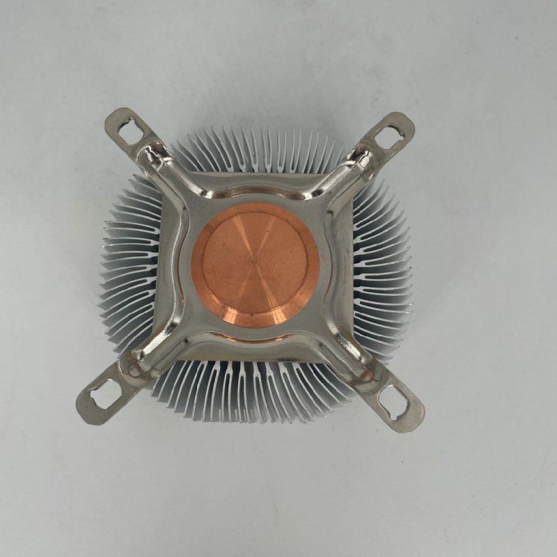 60*60*15 Aluminum Extruded Sun Flower Plug Copper Heat Sink