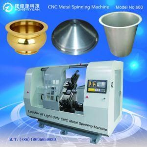 High-Precision CNC Automatic Metal Spinning Machine for Tablebase (680B-27)