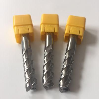 Outlet HRC55 3 Flutes Square for Aluminum Carbide Tool