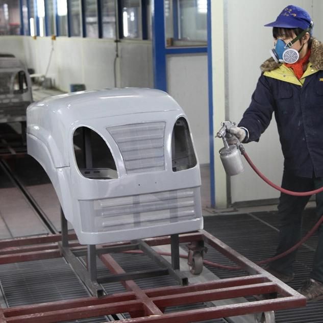 Diesel Heating Bus and Little Truck Paint Spraying Booth