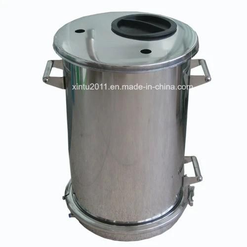 55L Powder Hopper with Fluidizing Plate for Powder Coating System with Ce