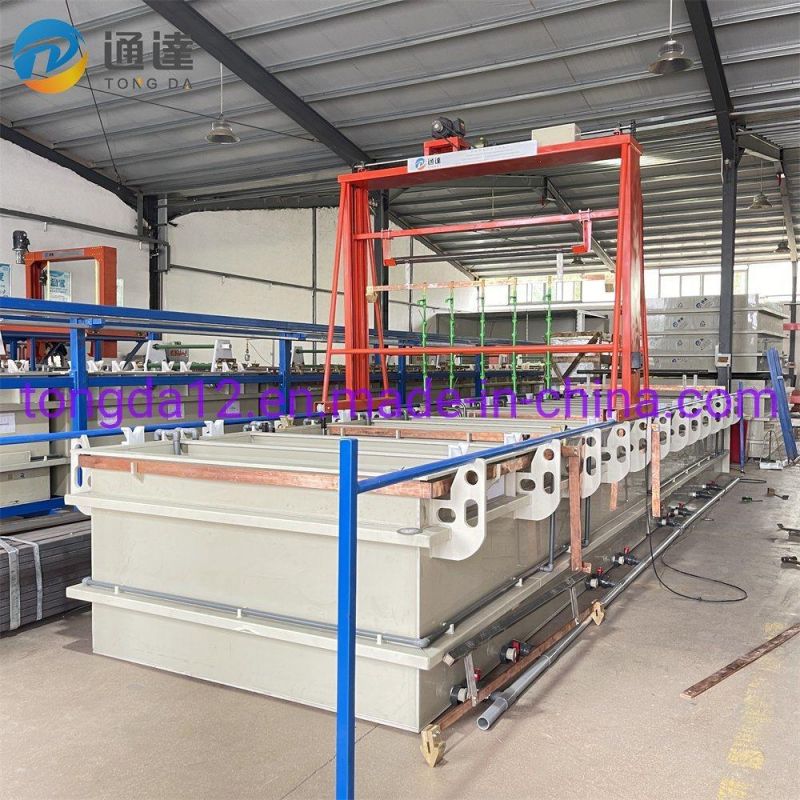 Tongda11 Nickel Electroplating Machine Manual Electroplating Equipment Electroplating Production Line