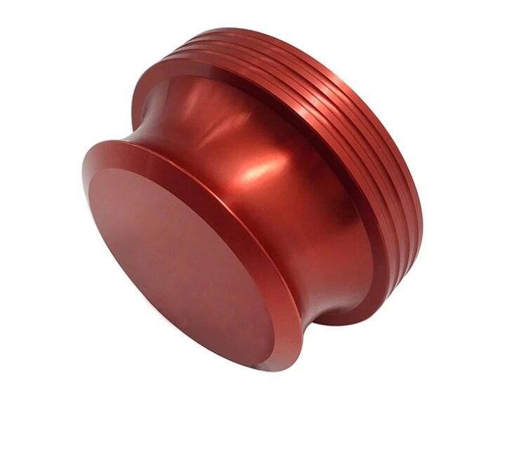 Custom Electronic Accessories Aluminum Red Anodized Parts
