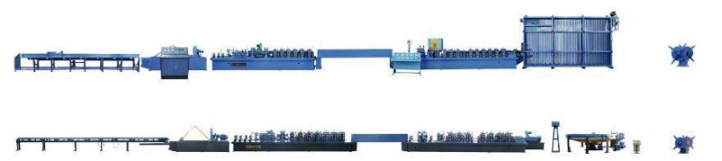 High-Frequency Welding Pipe Line Technical Parameter (FM45)