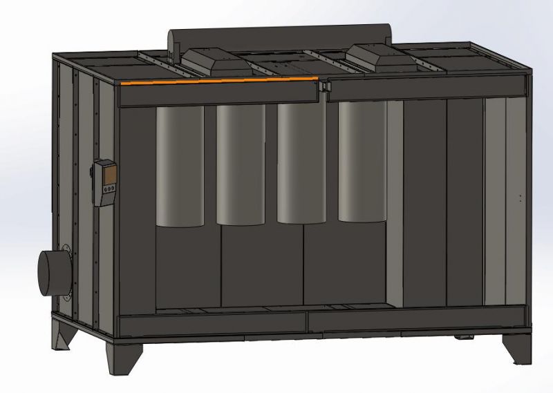 Powder Painting Spray Booth for Coating Refrigerators
