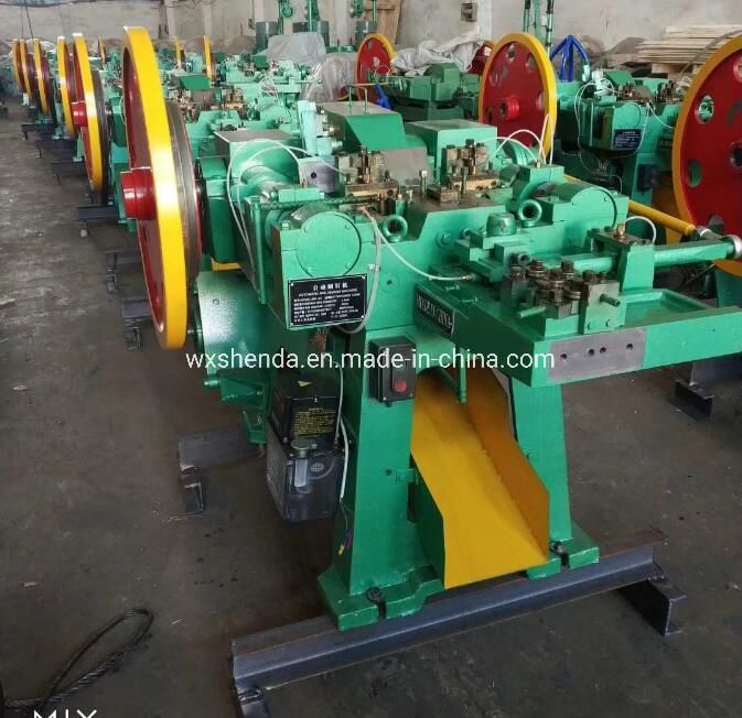 China Common Wire Machine Making Nail/High Efficient Nail Machine Price