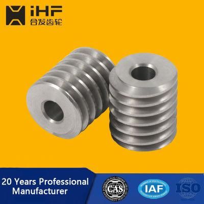 Ihf Factory Processing Precision Small Module Double Transmission Worm Gear with Brass Copper