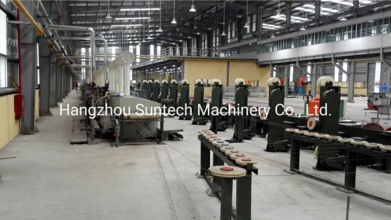 Gas Shield Welding Wire Production Line with Copper Coating and Layer Winding Machine