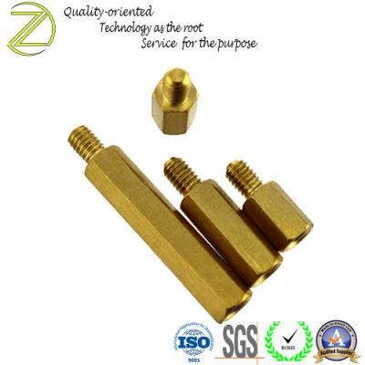 Special Fastener Turning Parts Brass M10 Standoff