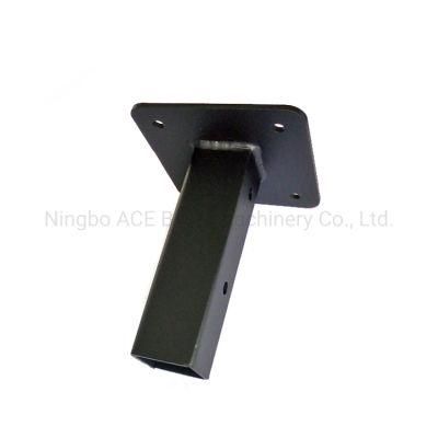 High Quality OEM Black Powder Coated Metal Stamping Bracket