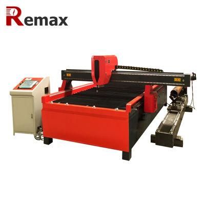 4 Axis CNC Plasma Cutting Machine with Rotary Metal Plate and Tube Cutting