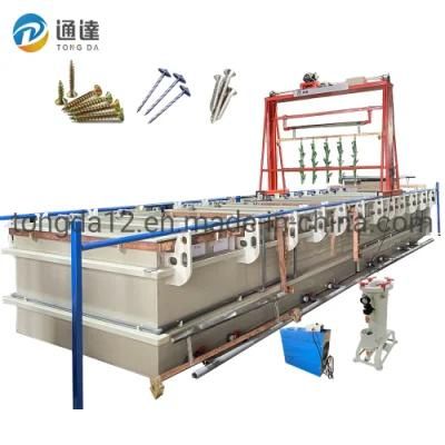 Tongda11 Automatic Plating Line Metal Gold/Silver/Nickel/Copper/Chrome Electroplating Machine