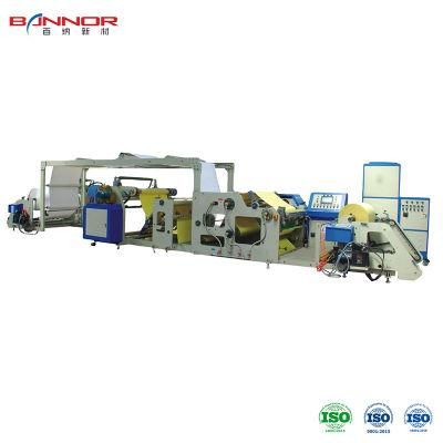 Bannor Paper Sheeter Machine Vacuum Coater Machine Manufacturing Semi Automatic Paper Cup Making Machine Paper Wax Coating Machine
