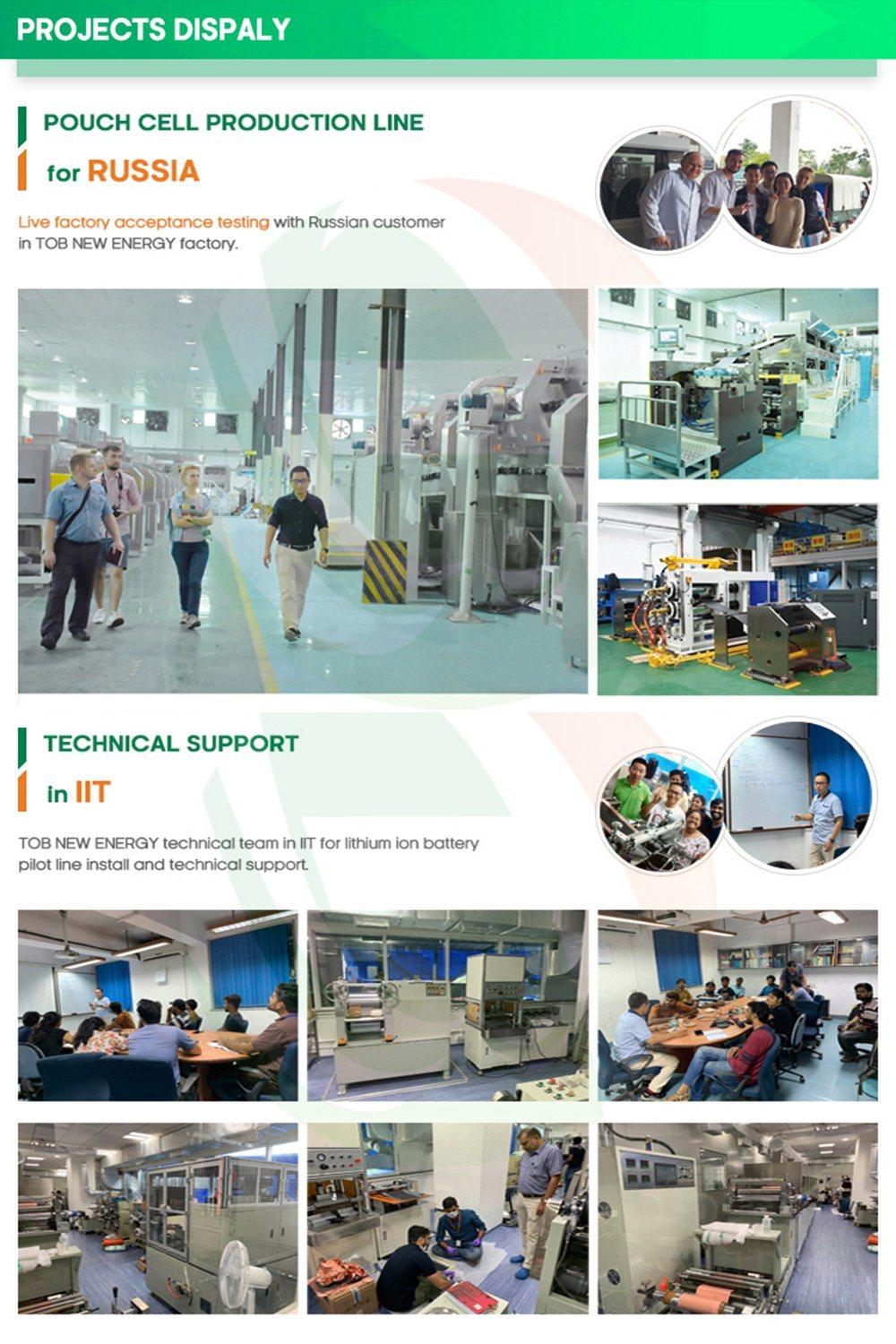 Li Battery Production Line Machine Transfer Interval Cell Electrode Coater