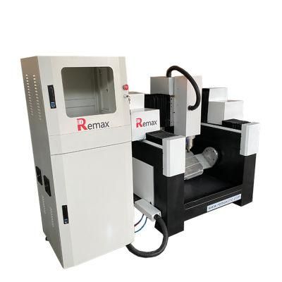 6060 5 Axis Mini CNC Router Engraving Machine for Metal