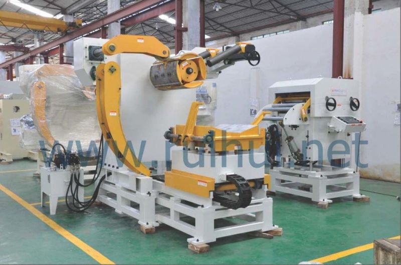 Nc Servo Coil Straightening Roll Feeder Machine with Uncoiler (MAC2-600)