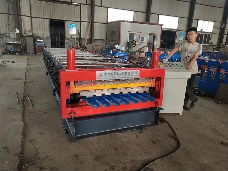 Steel Galvanized Hydraulic Glazed Tile Roll Forming Machine