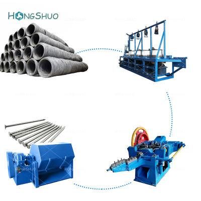 Safe Top Steel Nail Making Machine Automatic China/Maker Making Nails