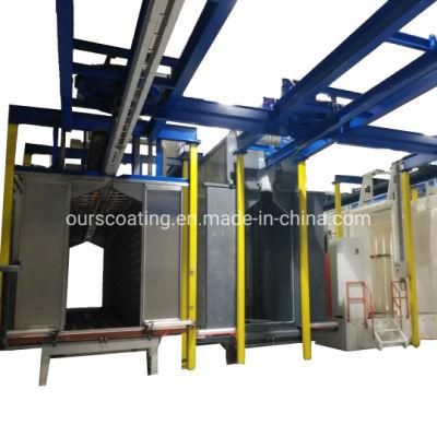 Complete Powder Coating Line with Manual Powder Coating Gun