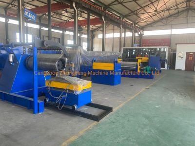Metal Recoiling and Decoiling Embossing Machine (knurling machine) Production Line