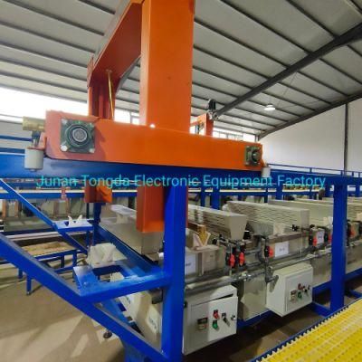 Customized Automatic Hang Plating Equipment Nickel Plating Machine for Zinc Coating Machine Chrome Plating