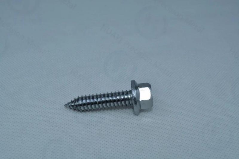 Stainless Steel Screw Customized Galvanised Metal Hexagon Self Drilling Screw