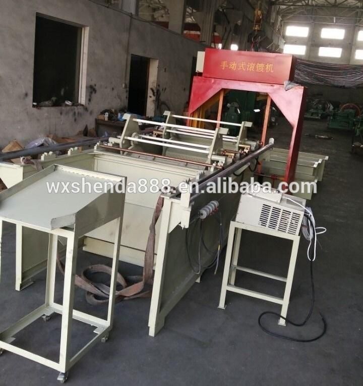 China Fully Automatic Umbrella Roofing Nail Cap Making Machines