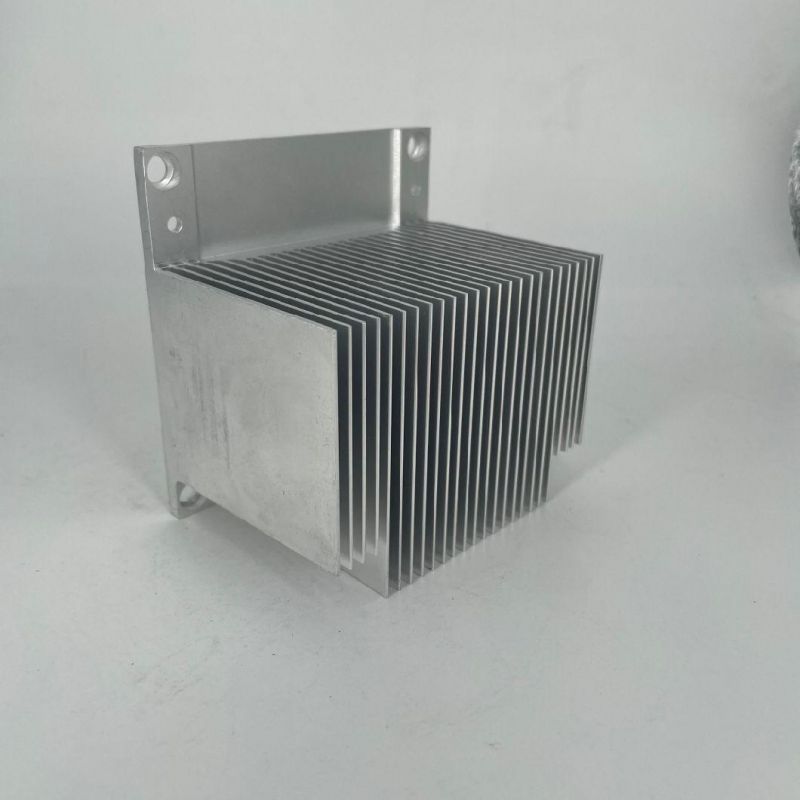 40*35*40 Skived Fin Aluminum Extrusion Radiator Heat Sink Aluminum Profile