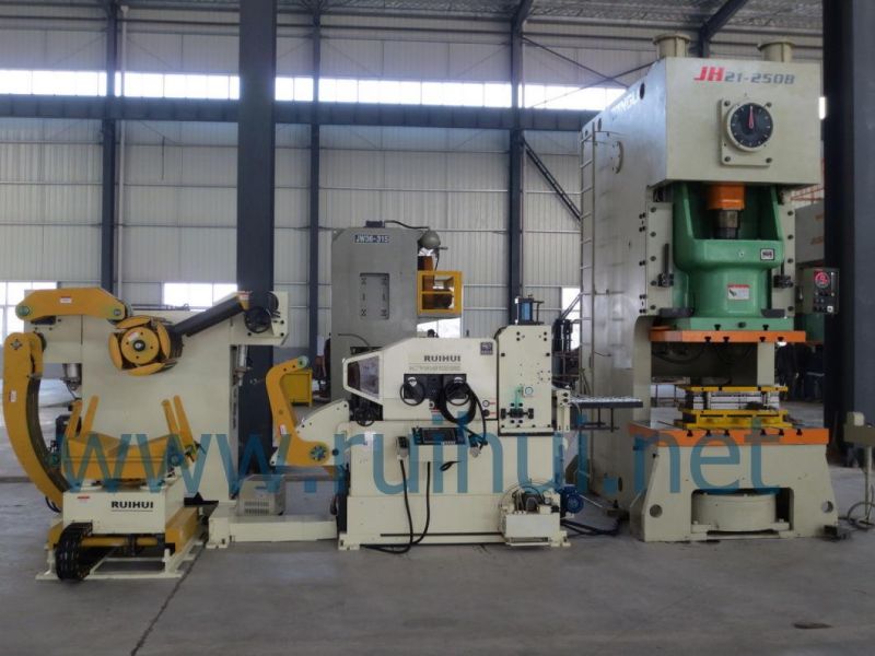 Metal Stamping 3 in 1 Uncoiler Straightener and Feeder Machine for Punch Production Line
