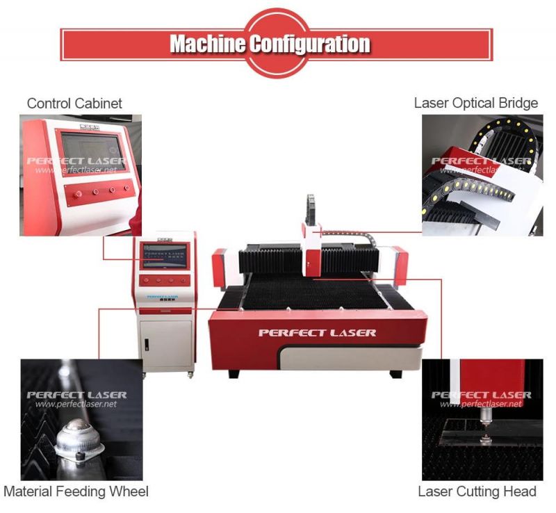 1-3mm Metal Cutting 300W CNC Fiber Optic Laser Cutter Machine