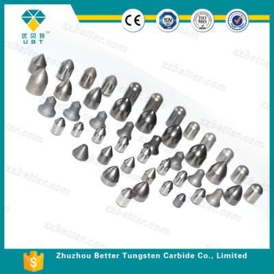Yr10d/Yg8 Tungsten Cemented Carbide Buttons for Rock and Oil Drilling