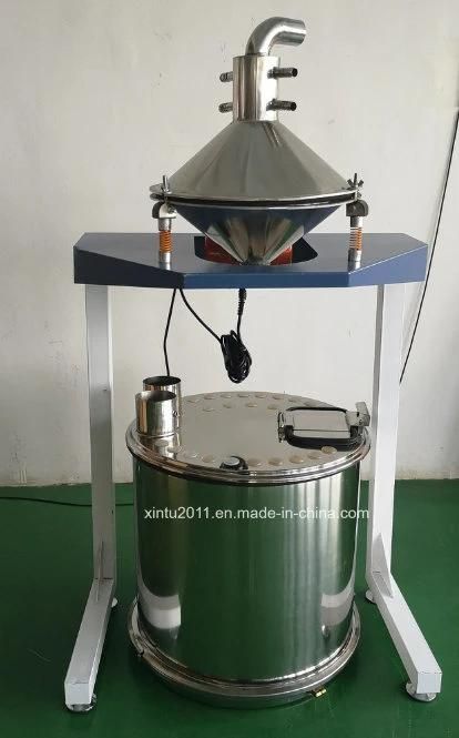Round Big Recovery Powder Hopper for Powder Sieve Machine R250pH