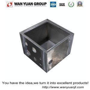 High Precision Steel Stamping Part Square Box with Welding and Punching