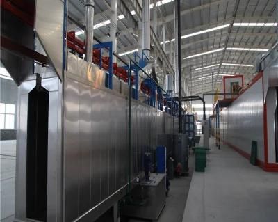 Automatic Steel Powder Coating Machine with Pretreatment System