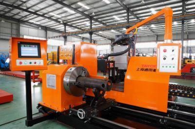 Heavy Duty Plasma and Flame Pipe Profile Cutting Machine Plasma Cutter for Tube