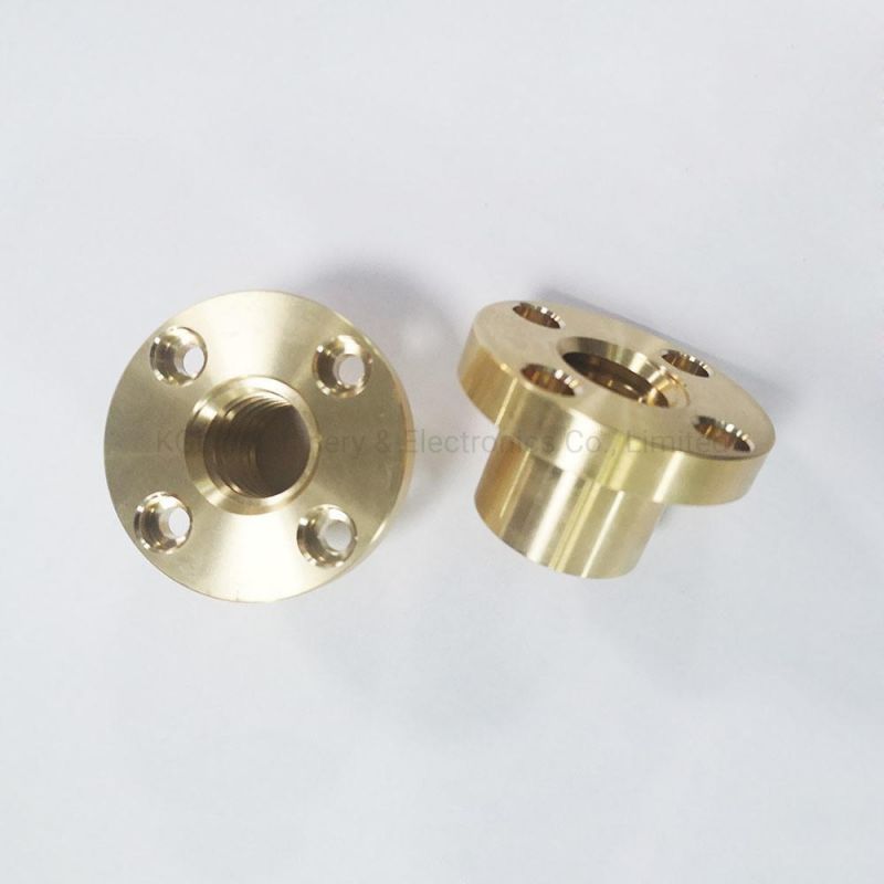 Brass H68 Cuzn33 Cw506L C2680 CNC Turned Parts Component CNC Turning