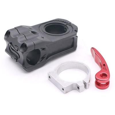 OEM MTB CNC Machining Quick Release Aluminum Alloy Lip Lock Seatpost Clamp Clip Seat Collar