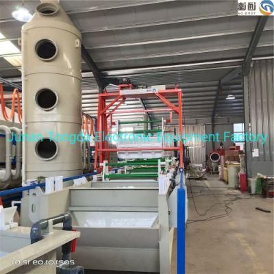 Tongda11 Manually Plating Line Electroplating Machine for Chrome, Zinc Electroplating Equipment