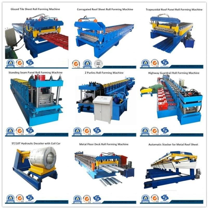 Metal Roof Sheet Crimping and Curving Machine