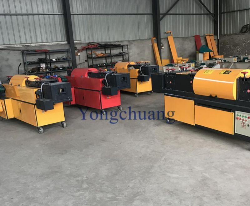 Steel Pipe Straightening Machine with Rust Removal and Painting Function for Scaffolding Tube