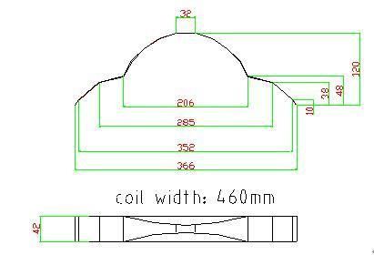 Ridge Cap Roll Forming Machine