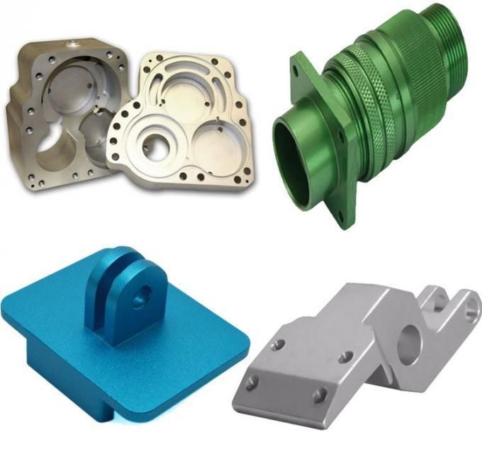 OEM 5 Axis Anodized Aluminum Spare Parts CNC Milling Service