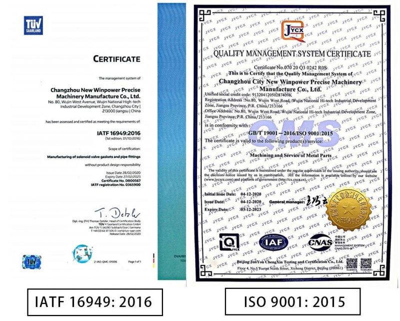 IATF16949: 2016 Automotive CNC Part Precision Accessories Machining Auto Parts with High Quality